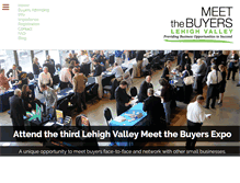 Tablet Screenshot of lvmeetthebuyers.com